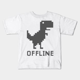 Offline Dinosaur Kids T-Shirt